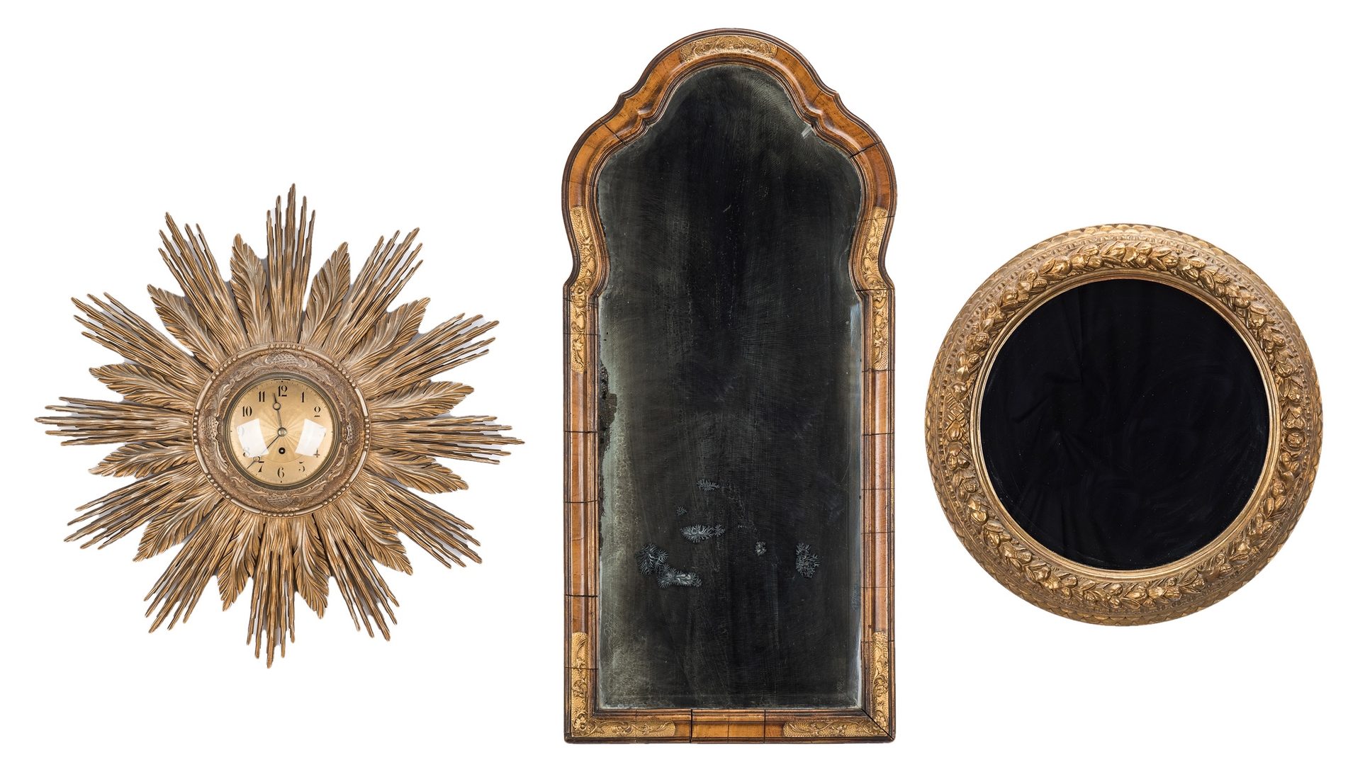 Lot 85: 3 19th century Continental Wall Items