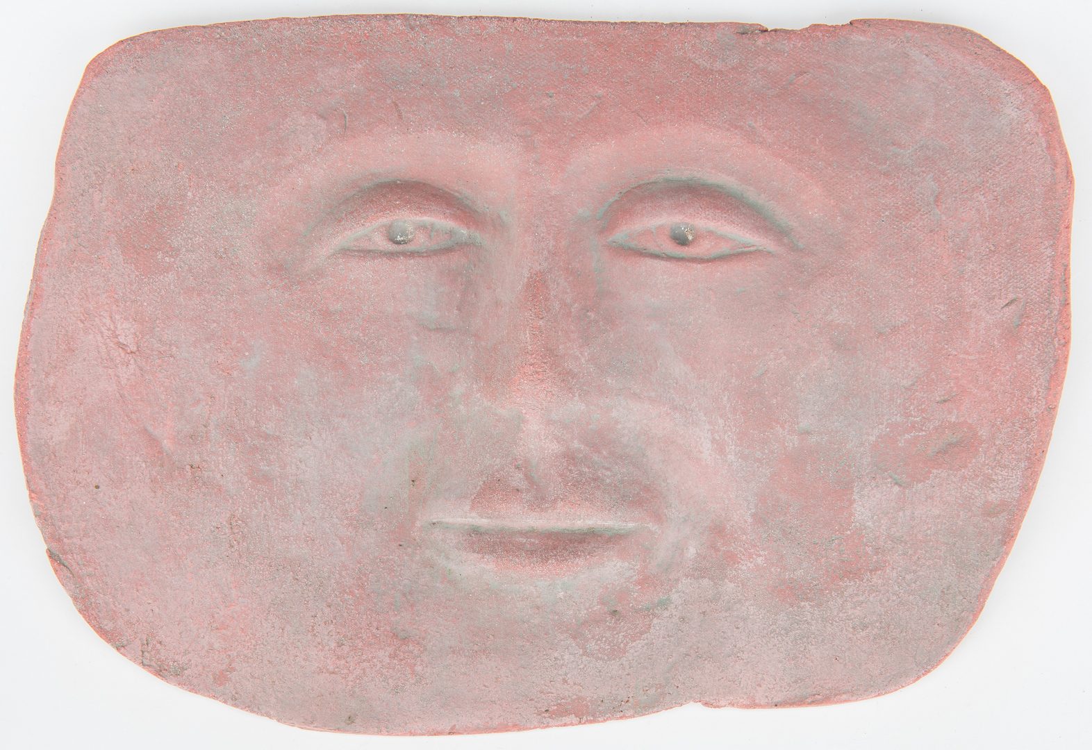 Lot 86: 5 Ceramic Faces by Olen Bryant