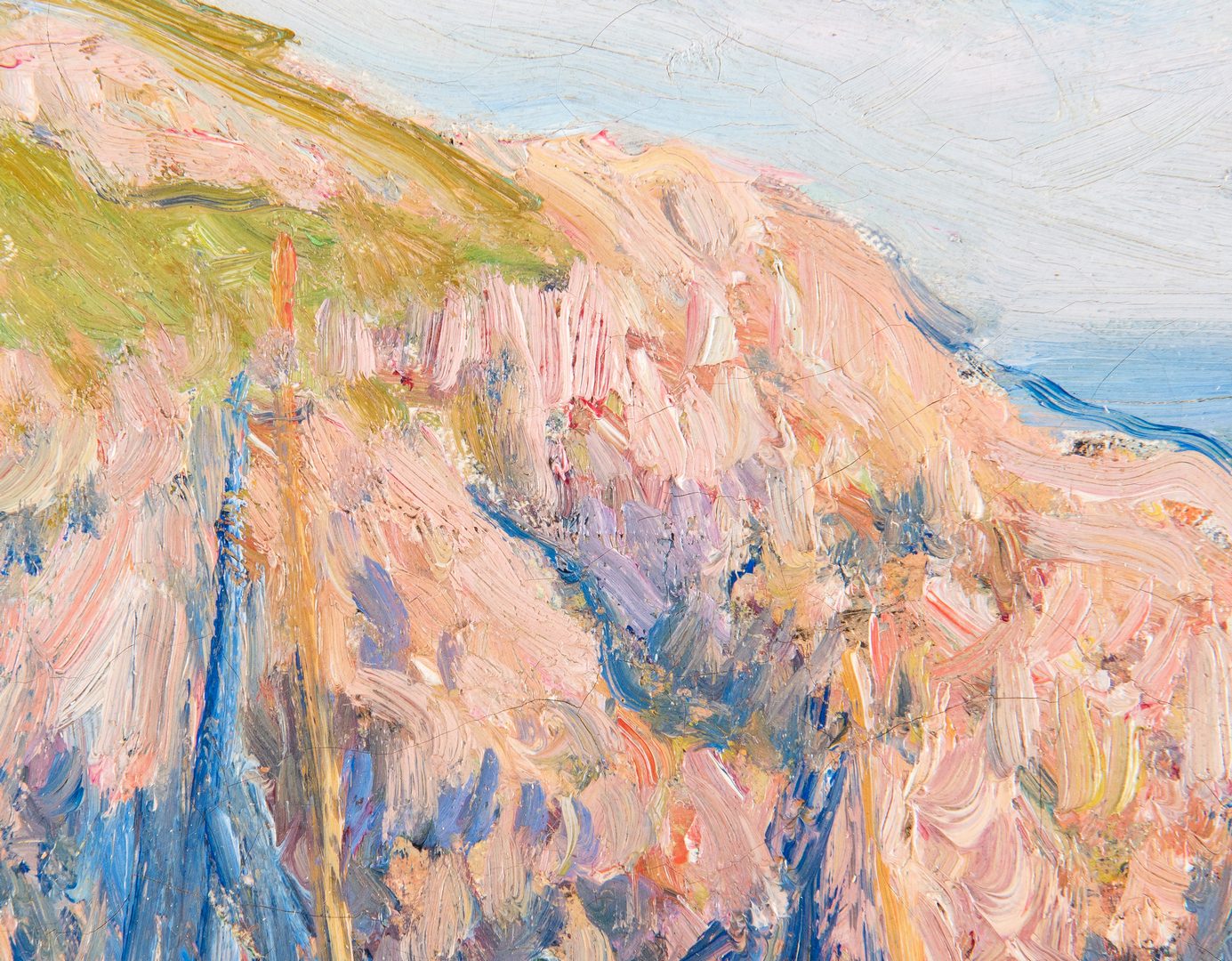 Lot 105: Henry Moret Landscape Painting