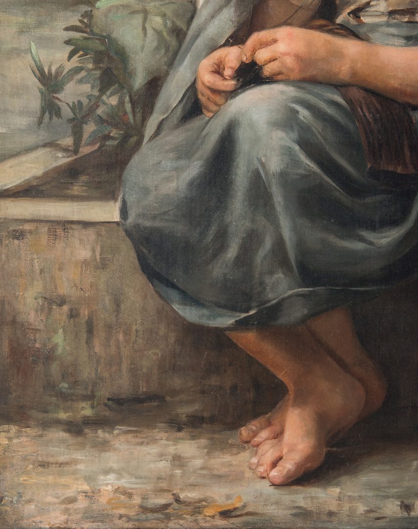 Lot 111: Adelia Armstrong Lutz After Bouguereau