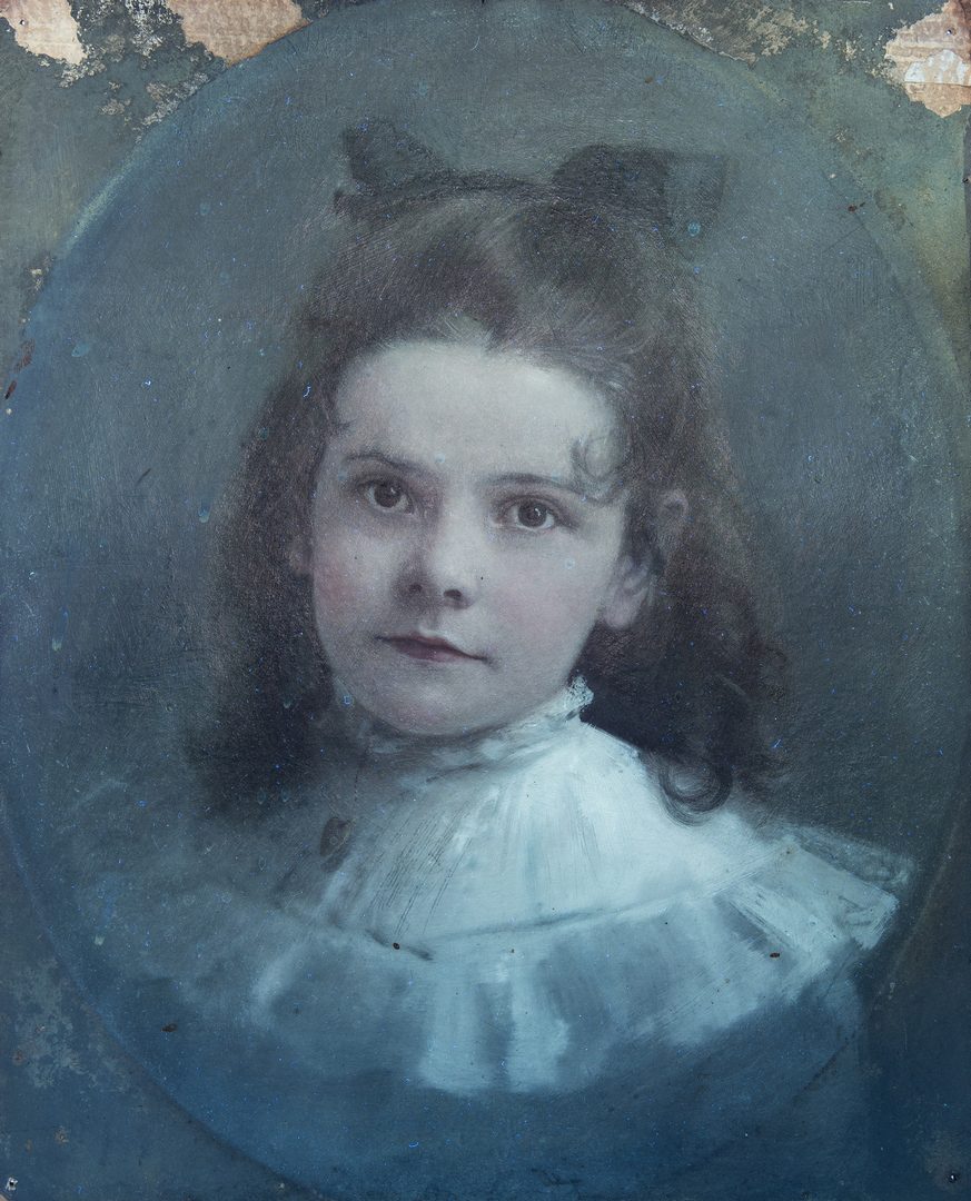 Lot 113: Lloyd Branson O/B, Portrait of Artist’s Niece