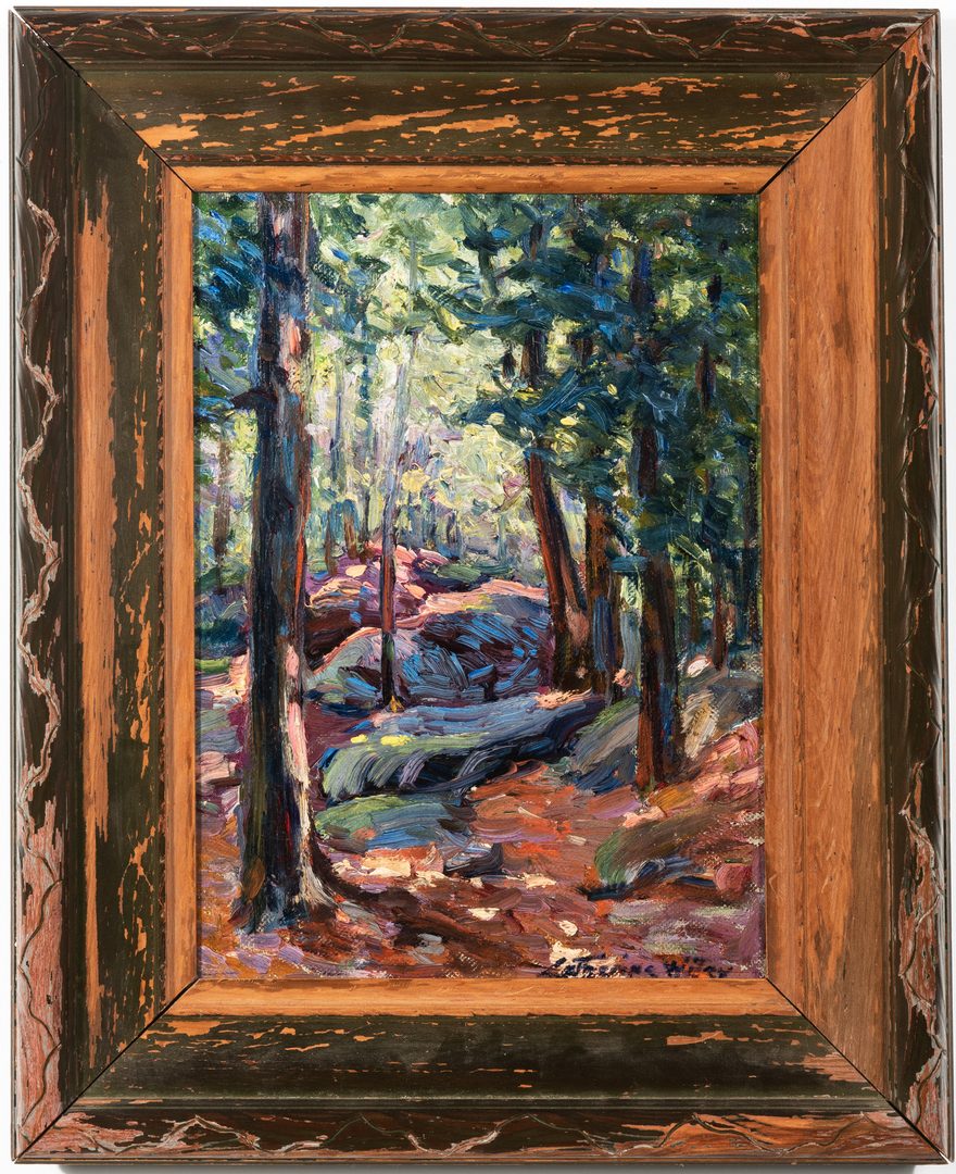Lot 115: Catherine Wiley O/C Forest Landscape