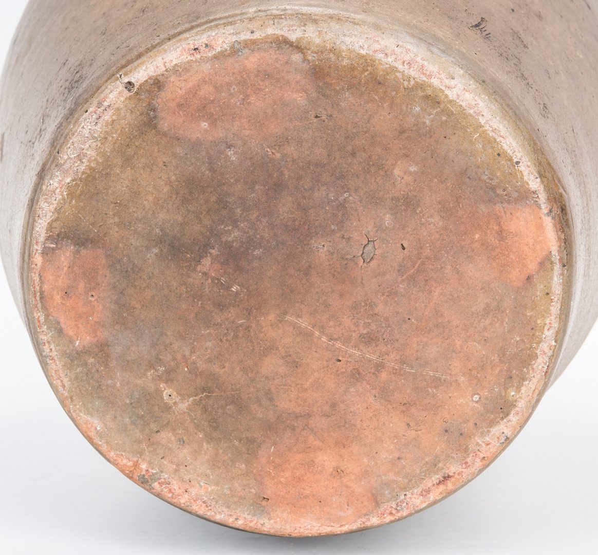 Lot 143: 2 East TN Stoneware Pottery Jars, 1 exhibited
