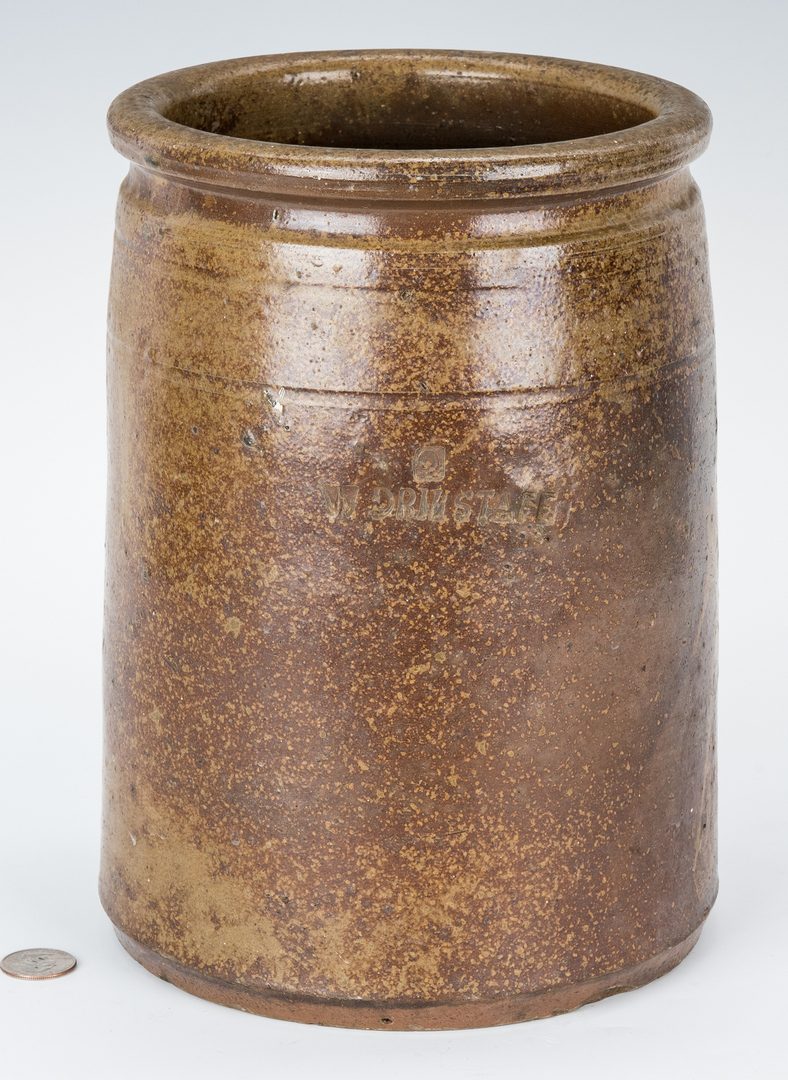 Lot 145: East TN William Grindstaff Stamped Jar
