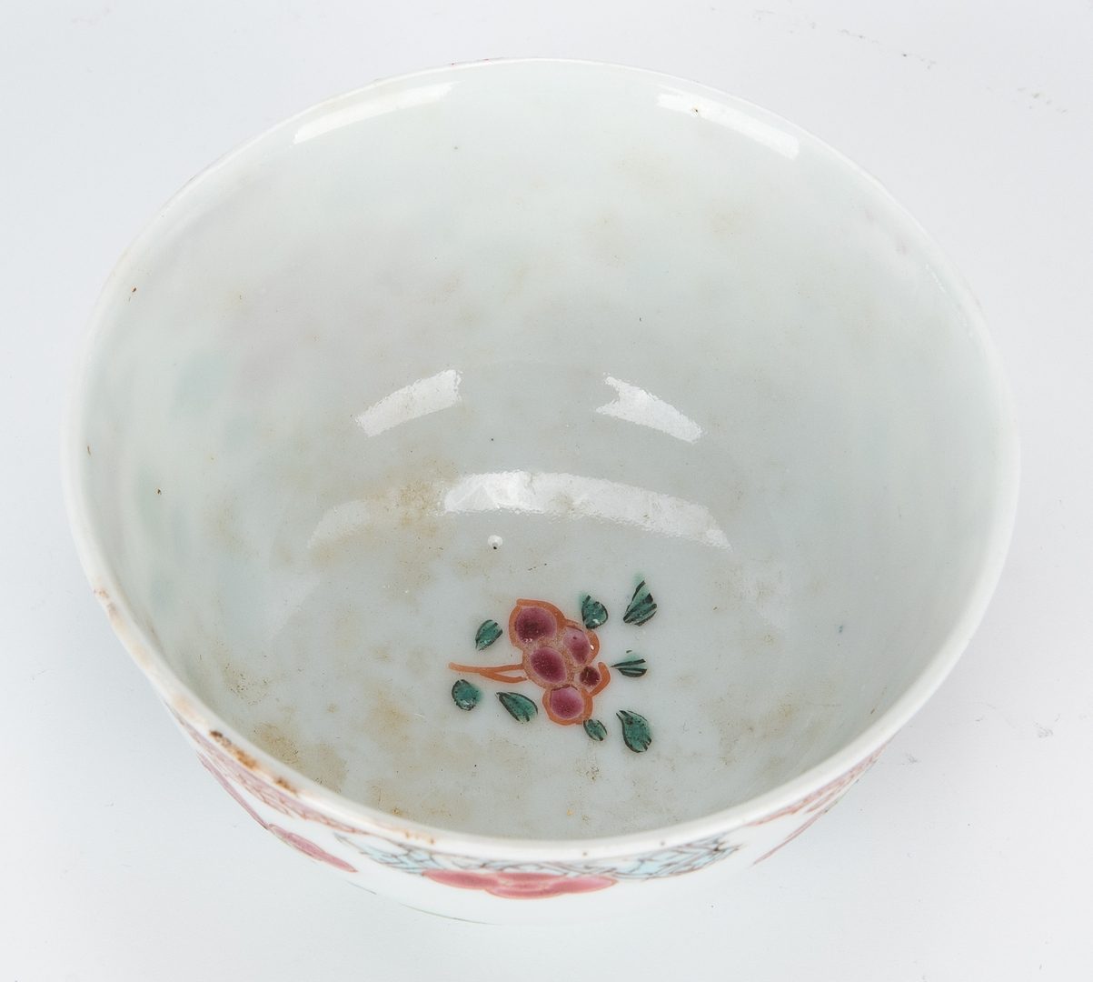 Lot 14: Yongzheng Teapot and 4 cups