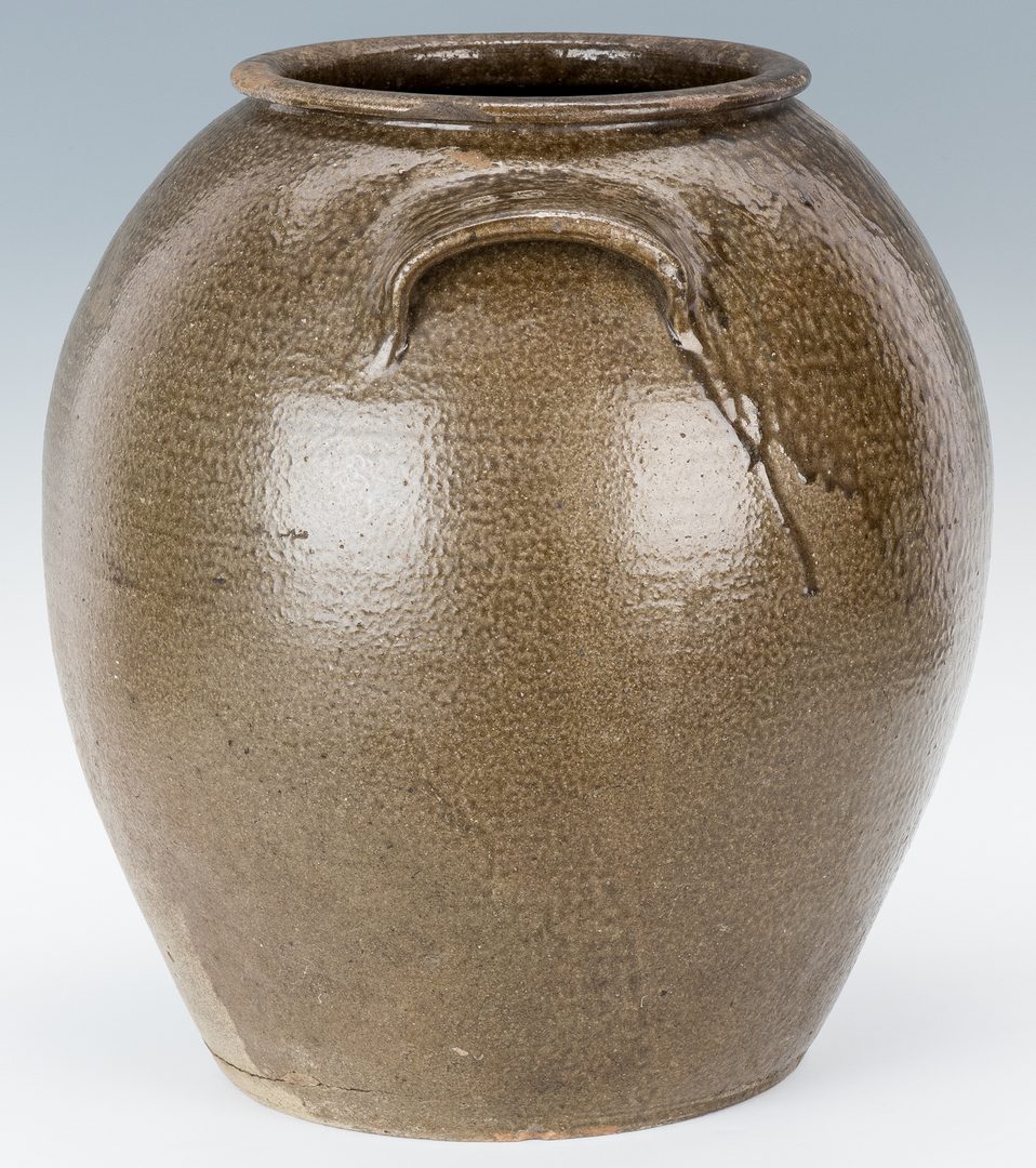 Lot 154: Monumental 10 Gallon Daniel Seagle Pottery Stoneware Jar