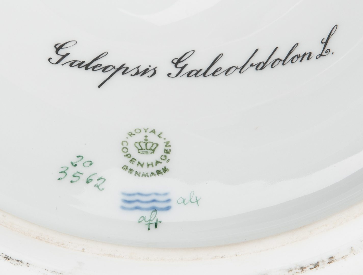 Lot 256: Royal Copenhagen Denmark Flora Danica Porcelain Round Tureen w/ Lid