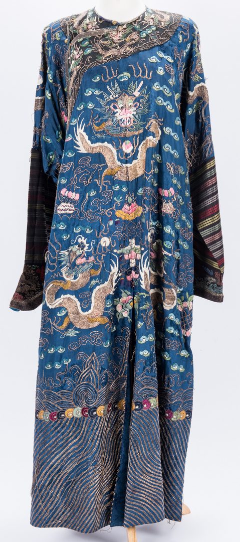 Lot 31: Chinese Theatrical Robe & Qing Tasseled Collar