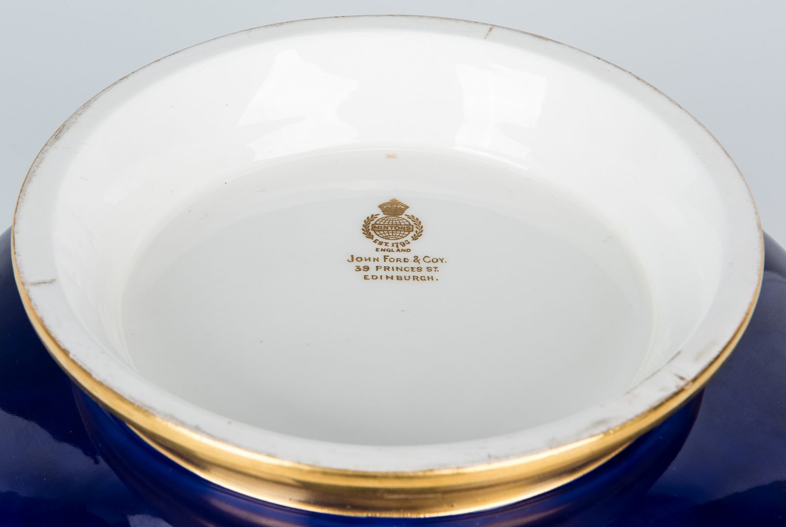 Lot 333: Minton Commemorative Porcelain Bowl