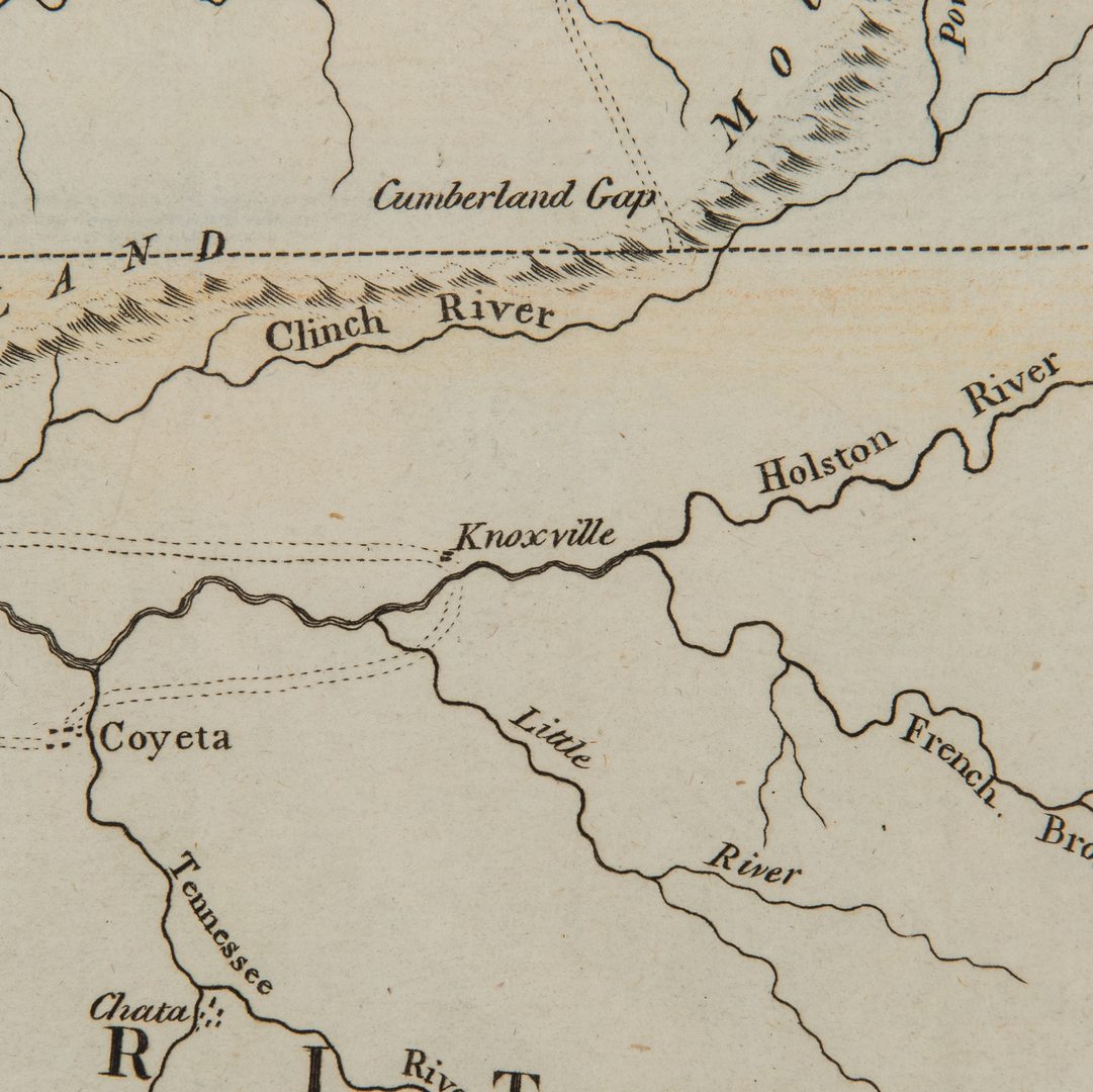 Lot 342: John Reid Kentucky Map, 1795
