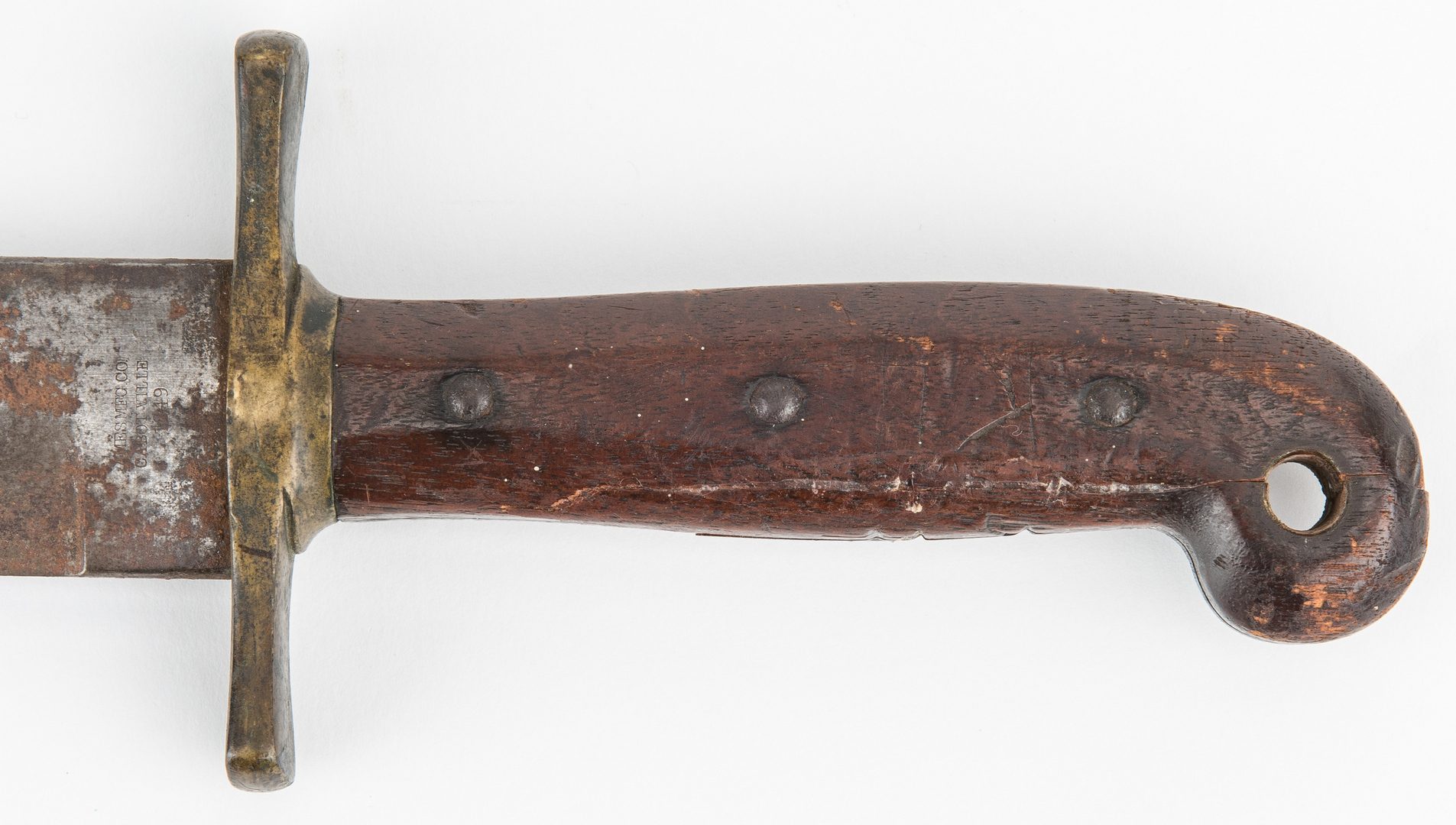 Lot 369: Civil War Ames U.S. Model 1849 Rifleman's Knife