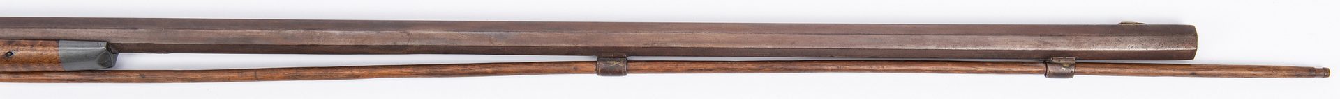 Lot 374: Percussion Long Rifle and Vicksburg Commission, 2 items