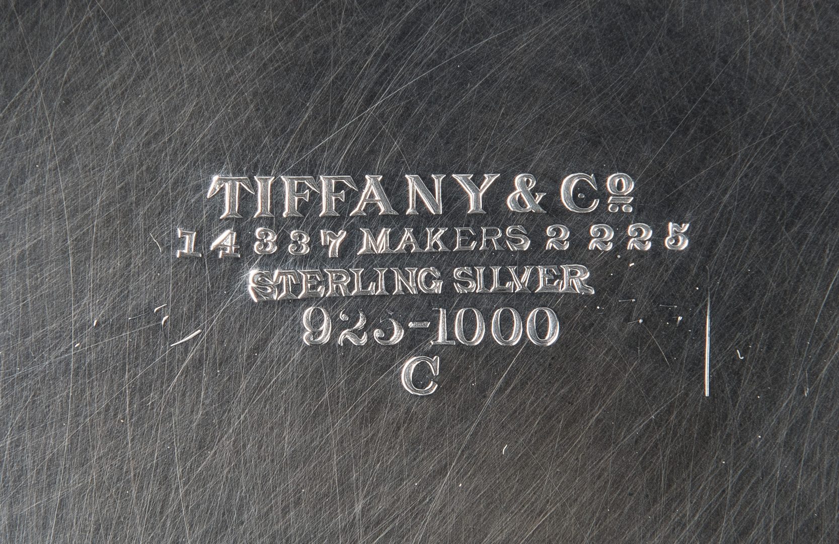 Lot 425: Tiffany Sterling Silver Centerpiece Bowl