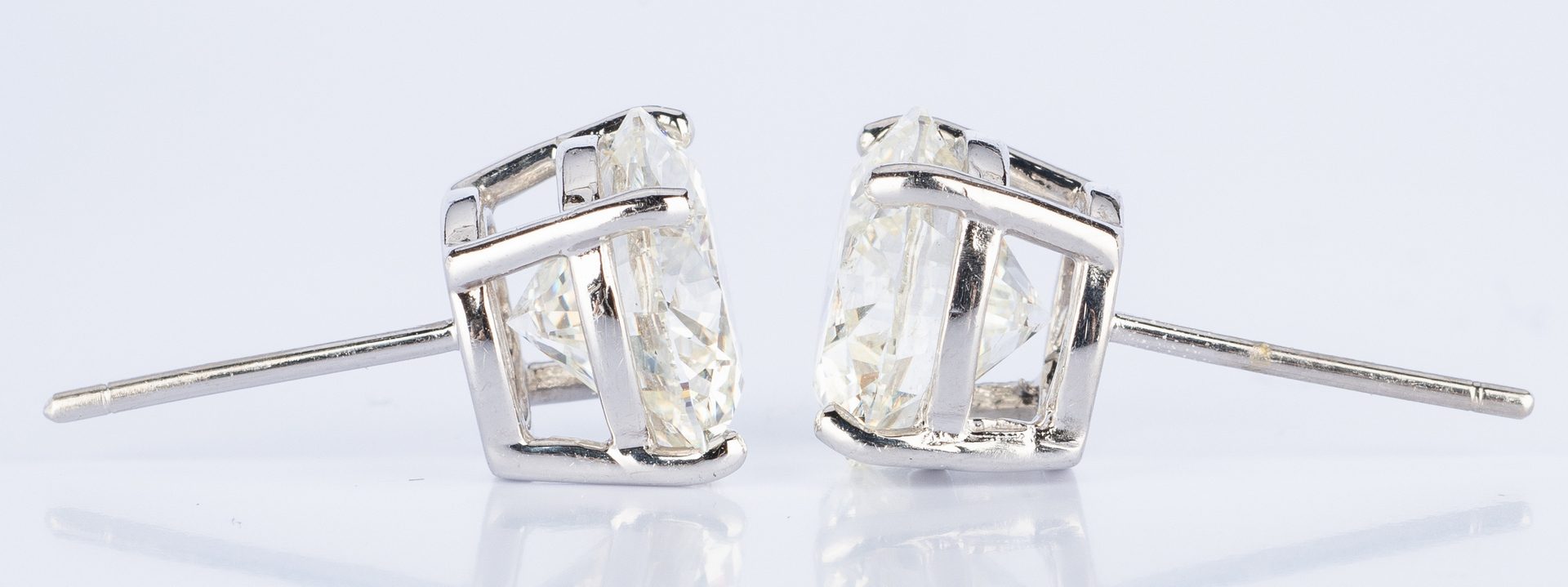 Lot 46: Diamond Stud Earrings, 8.34 ct t.w. GIA