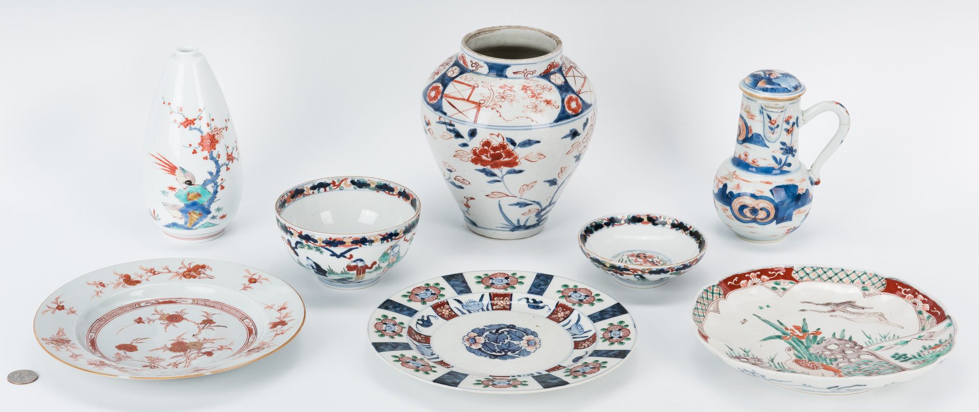 Lot 472: 7 pcs. Japanese Porcelain