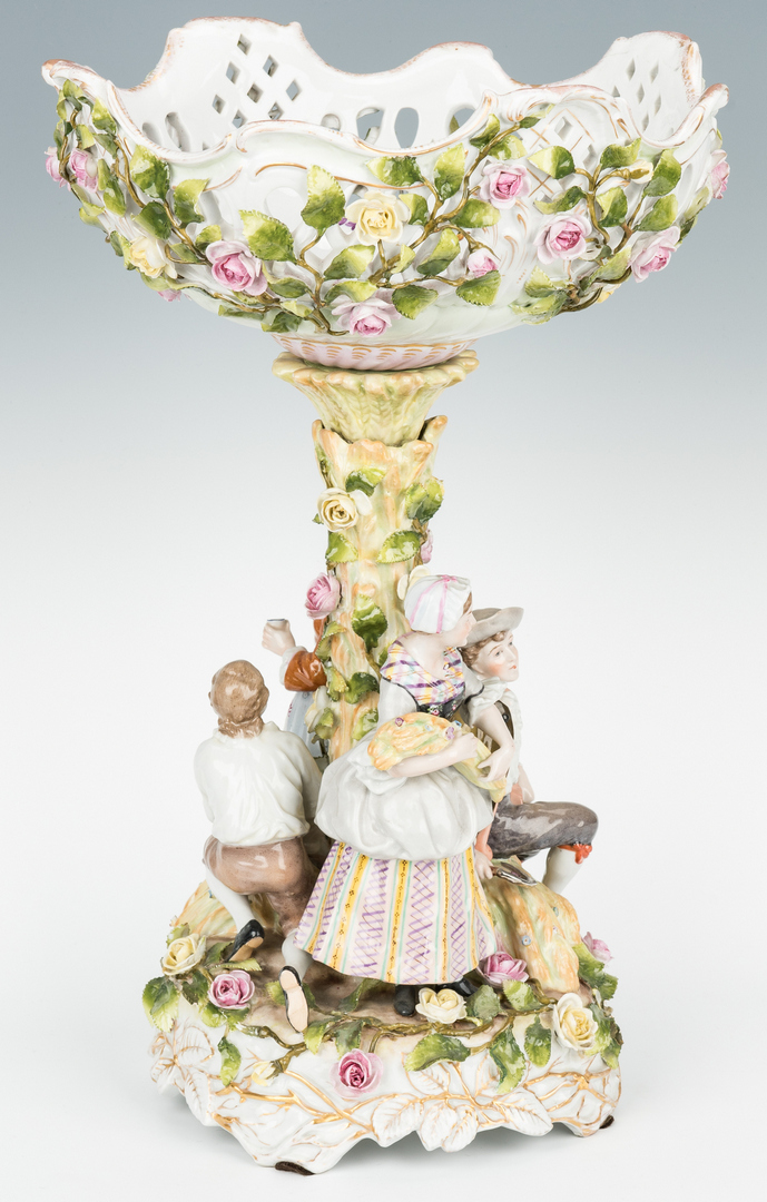 Lot 489: German Porcelain Figural Centerpiece | Case Auctions