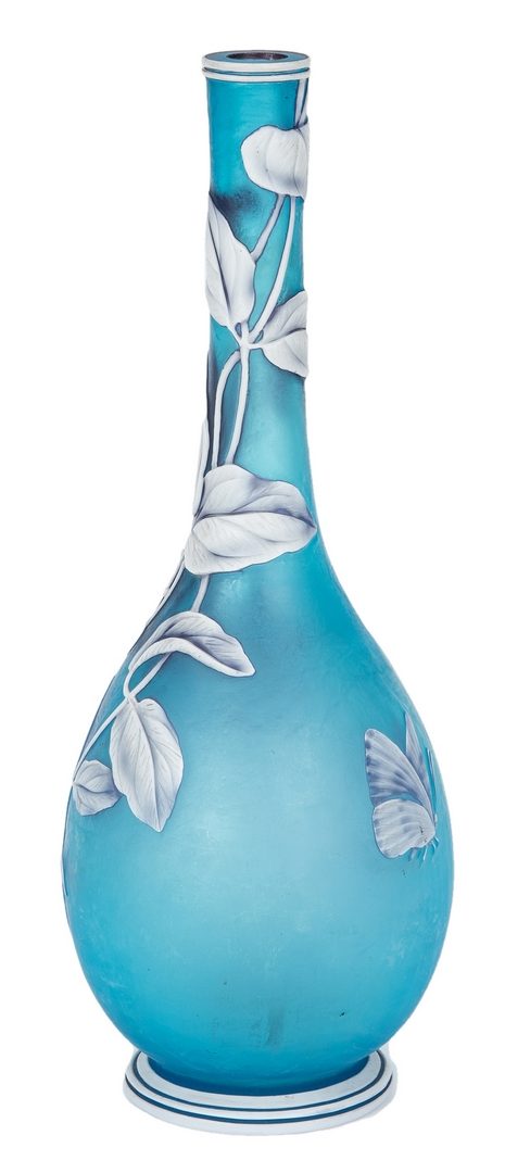 Lot 492: Webb Cameo Glass Vase