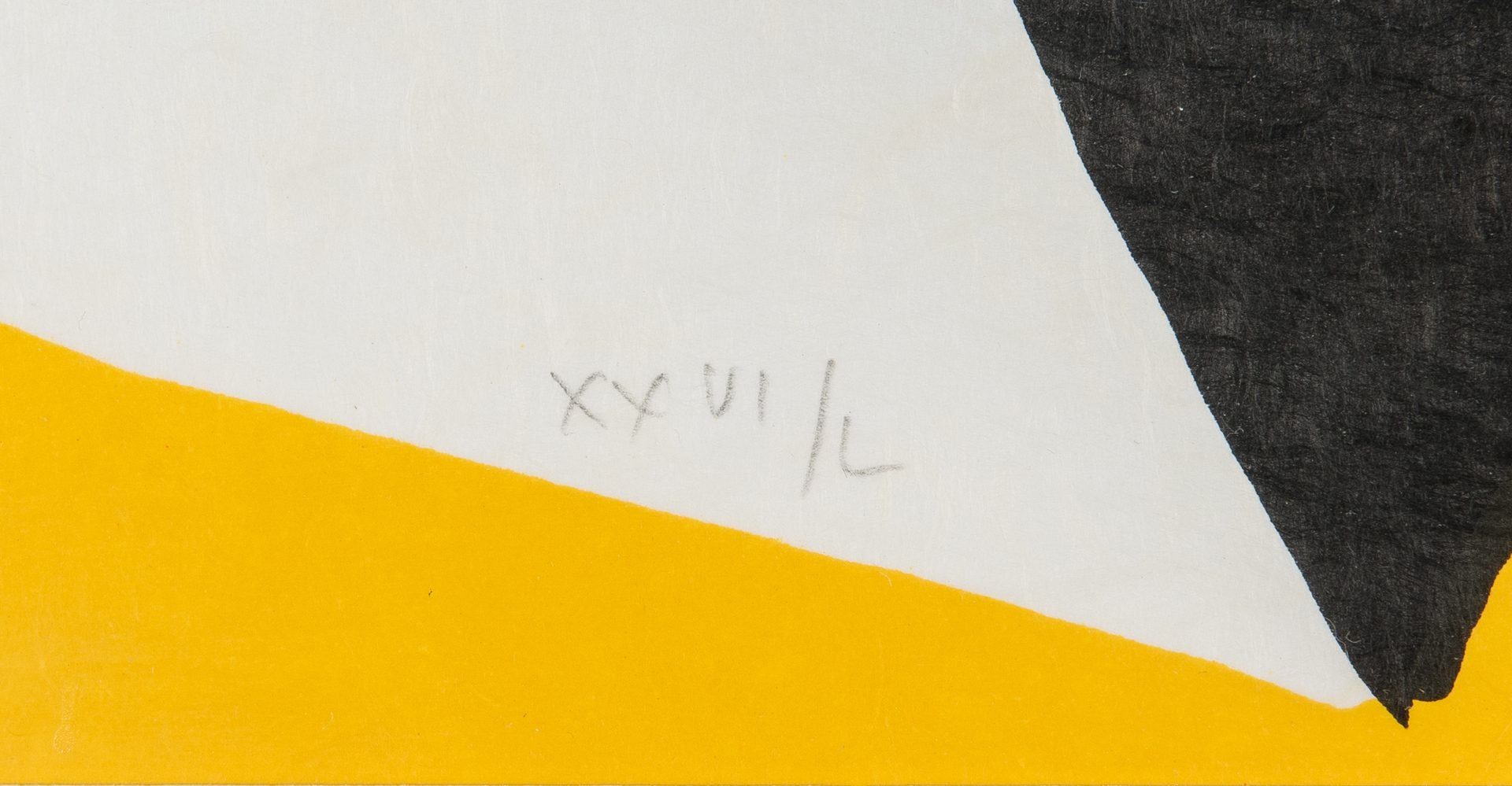 Lot 527: Alexander Calder Signed Litho, Pyramids