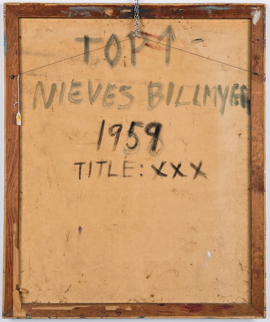 Lot 538: Neives Billmyer Abstract Collage, XXX