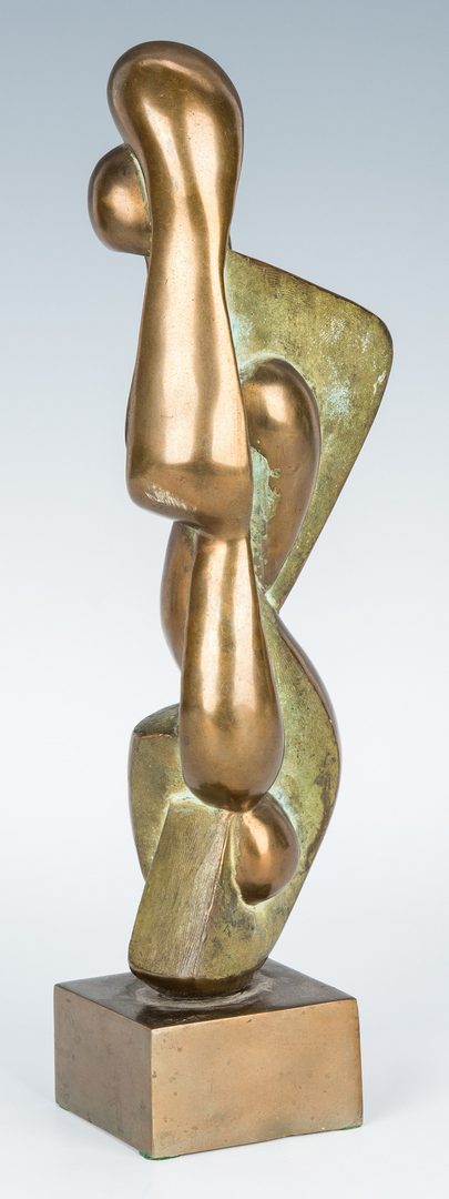 Lot 564: Bronze abstract sculpture by Dorothy Wilson