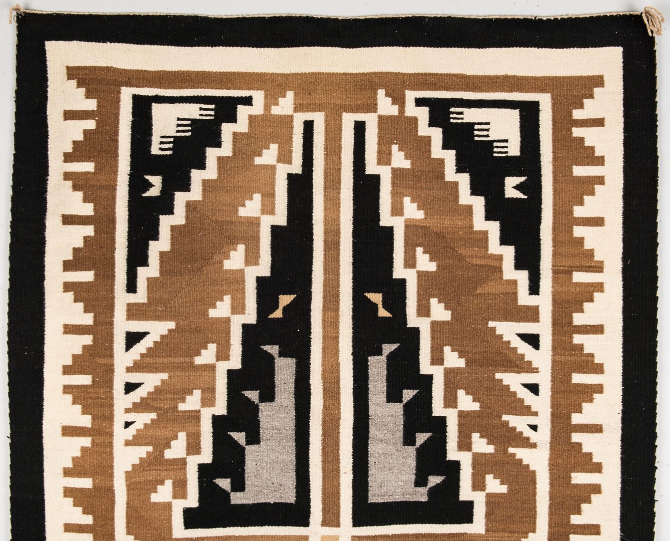 Lot 581: Large Navajo Blanket & 2 Navajo Rugs