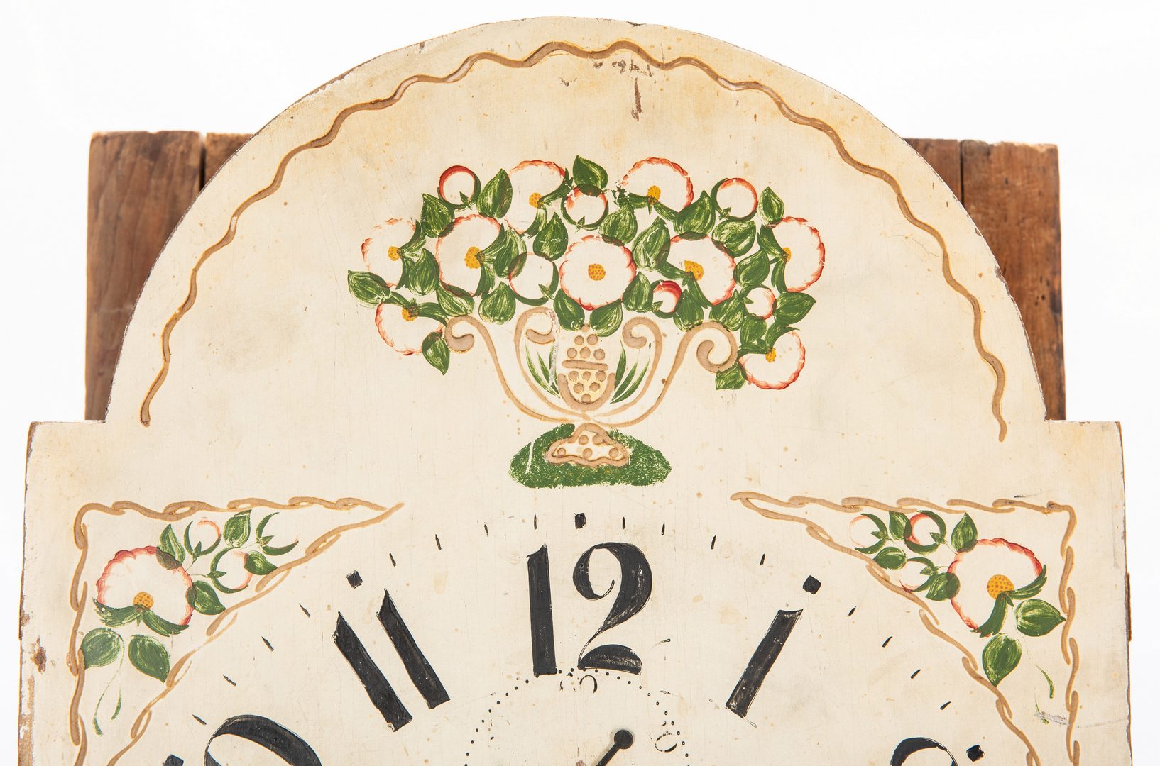 Lot 612: Federal Grain-painted Tall Case Clock