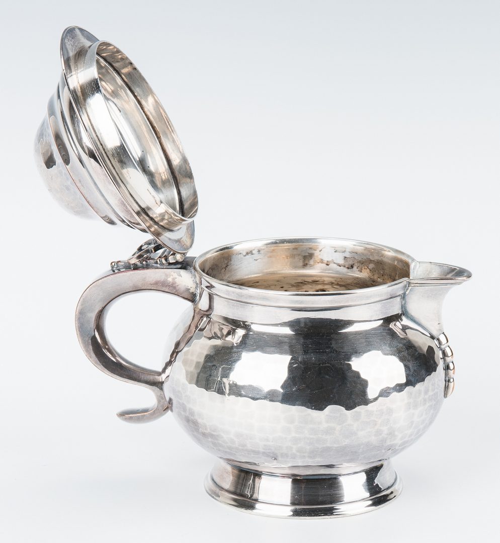 Lot 664: 2 Sterling & 5 Silverplate Items, incl. Christofle