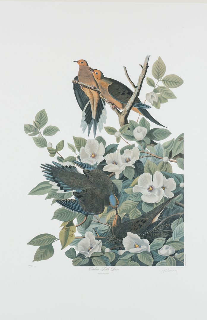Lot 691: 4 Prints after Audubon, Loates