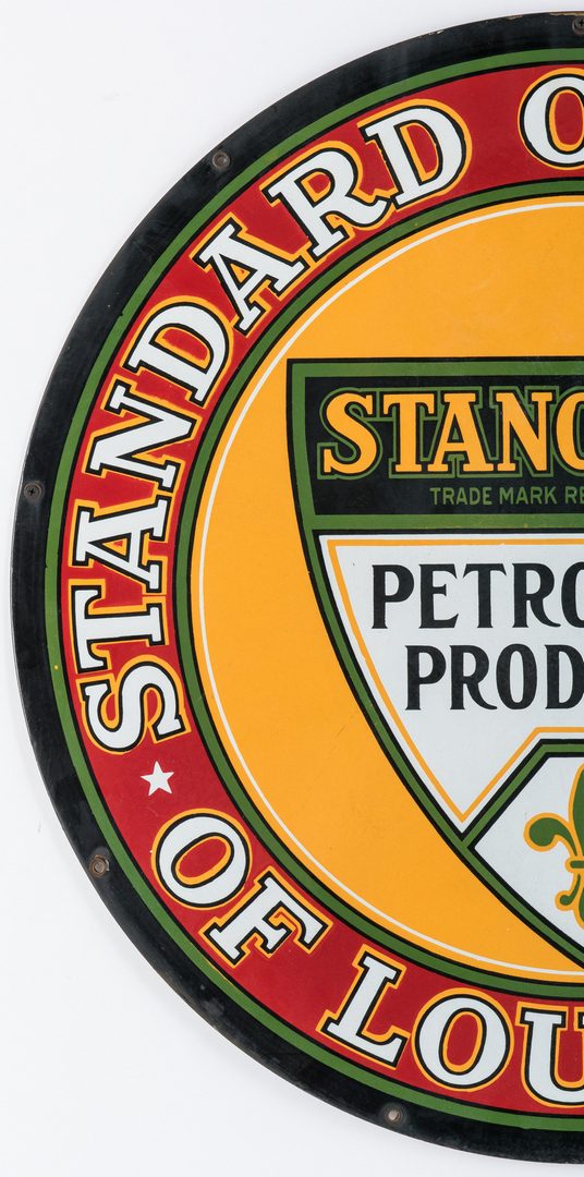 Lot 700: Stanocola Standard Oil Company Enameled Advertising Sign