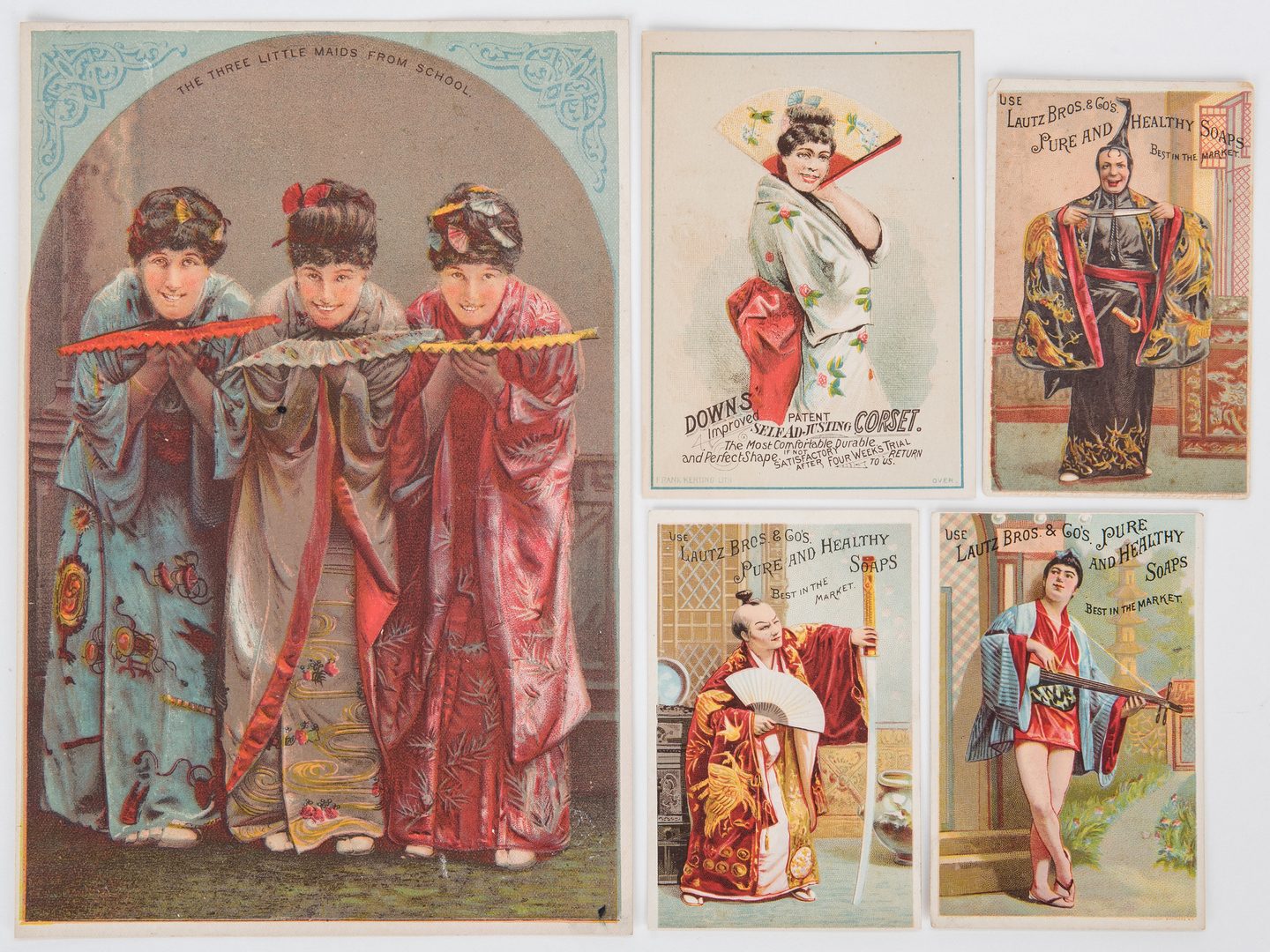 Lot 705: Collection of 730 Trade Cards