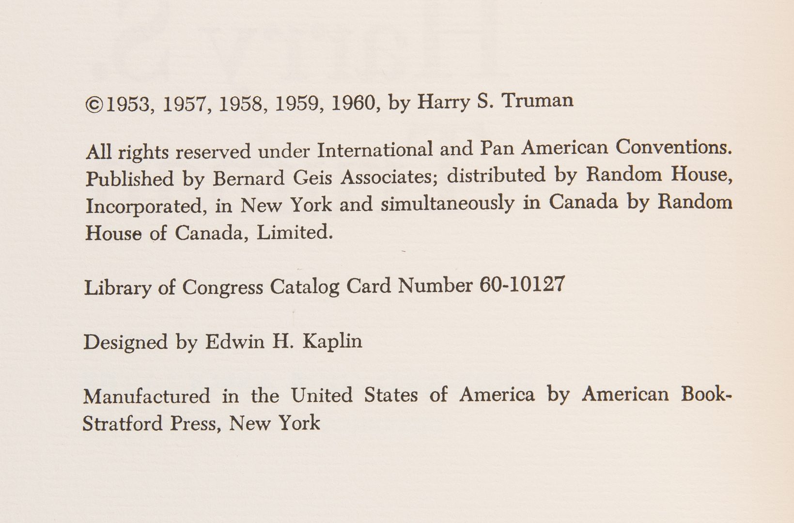 Lot 717: Harry Truman Signed Book, Mr. Citizen