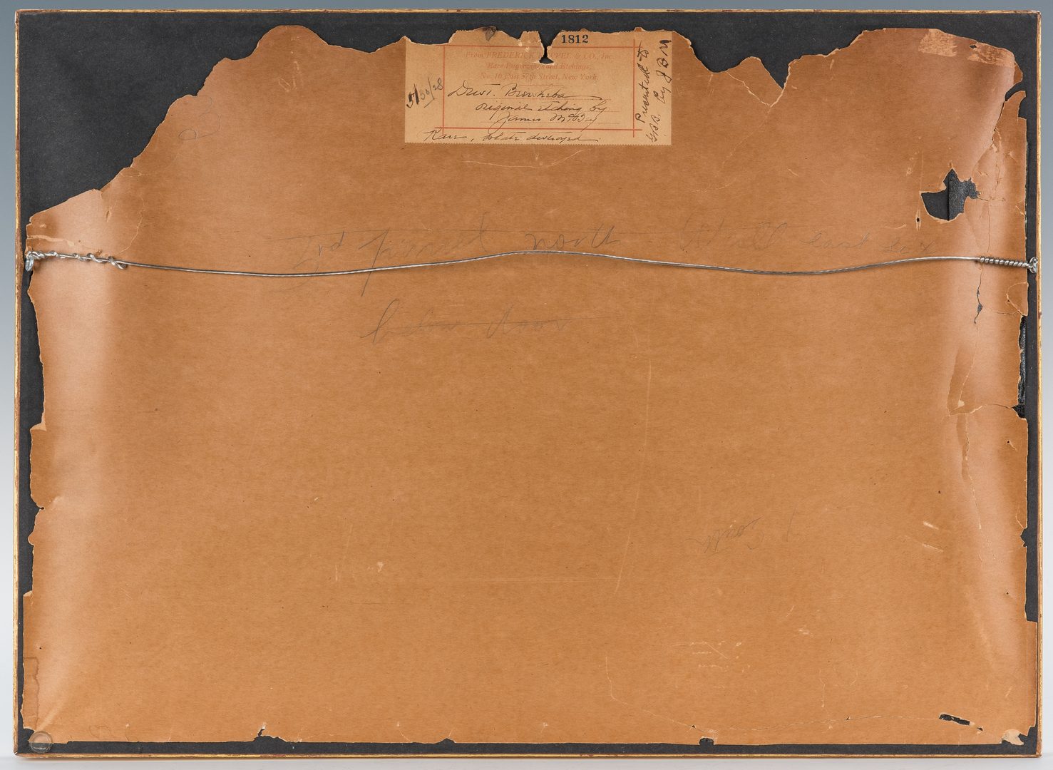 Lot 723: 2 World War I Works on Paper, incl. James McBey, Kerr Eby