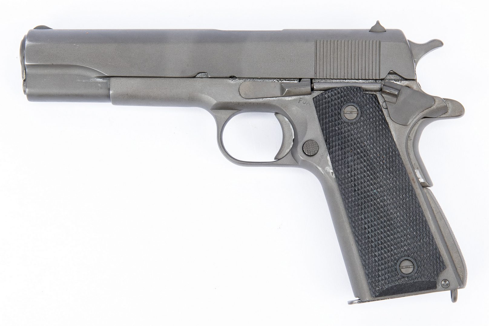 Lot 727: WWII Model 1911 Ithaca US AI SA Pistol, .45 Cal