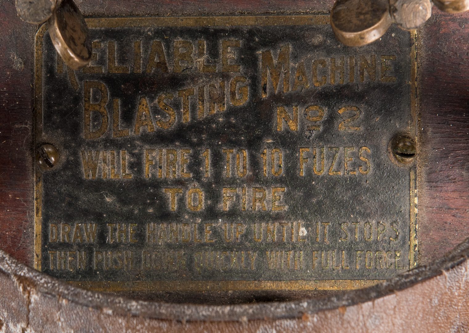 Lot 729: Dupont Reliable Blasting Machine No. 2 w/ Case
