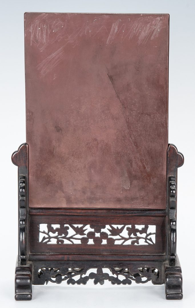 Lot 9: Ink Stone in Carved Stand