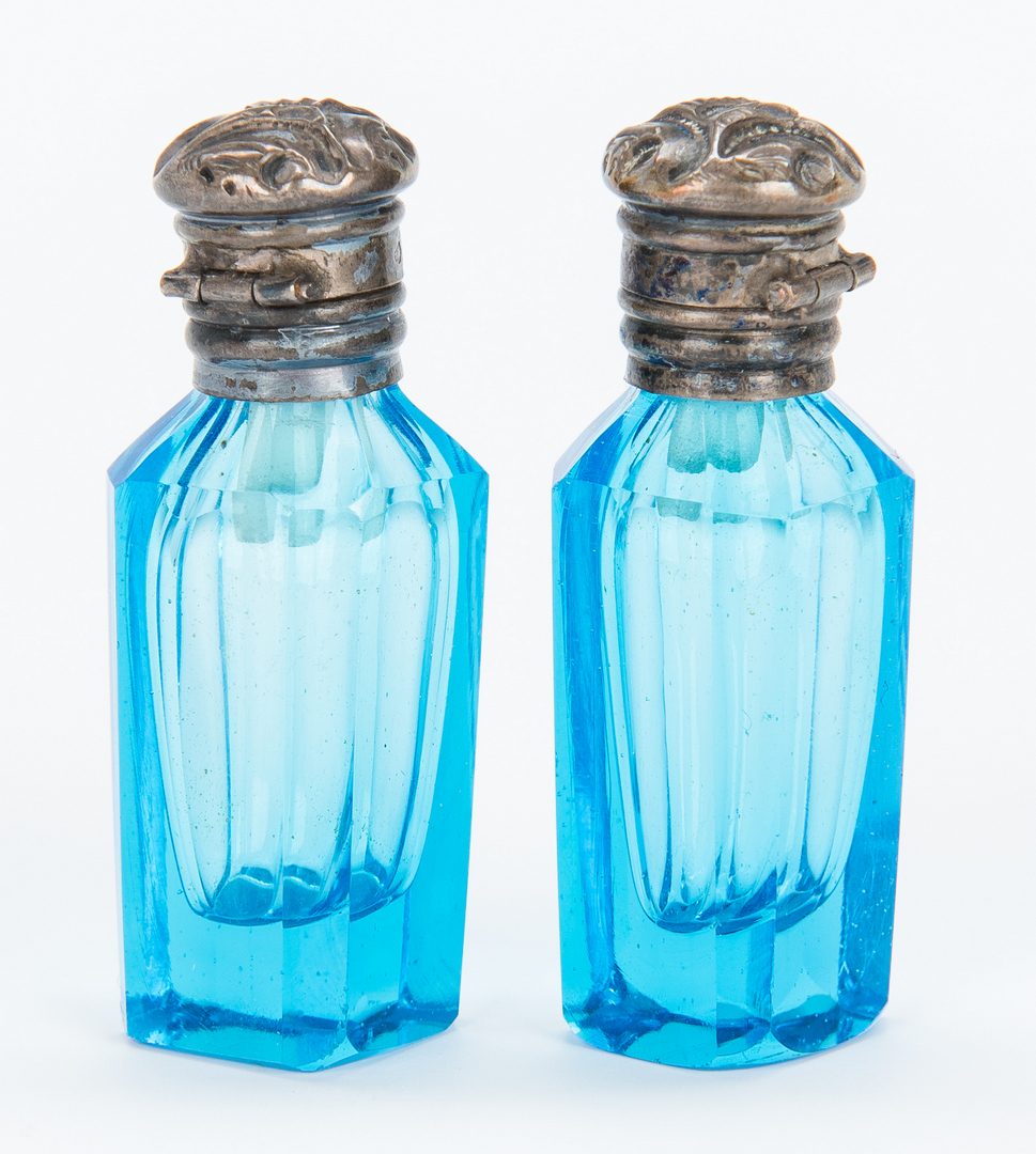 Lot 166: 3 Miniature Antique Scent Bottles incl. Figural
