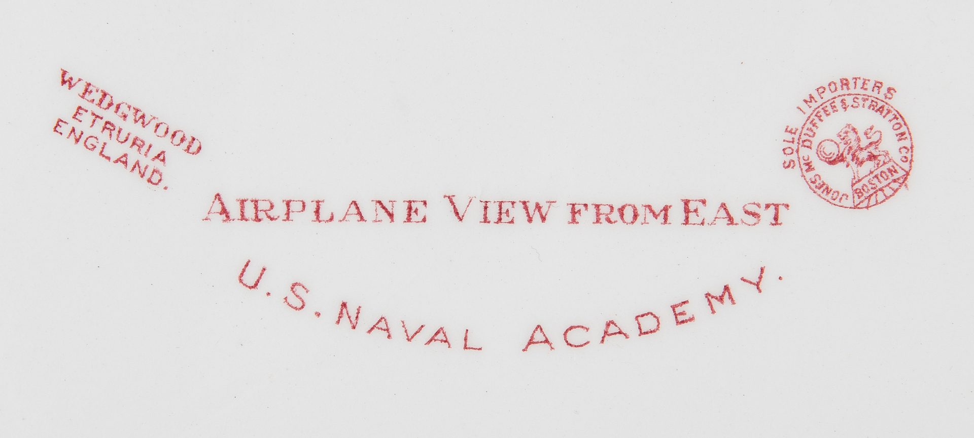 Lot 175: 6 Wedgwood Naval Academy Plates