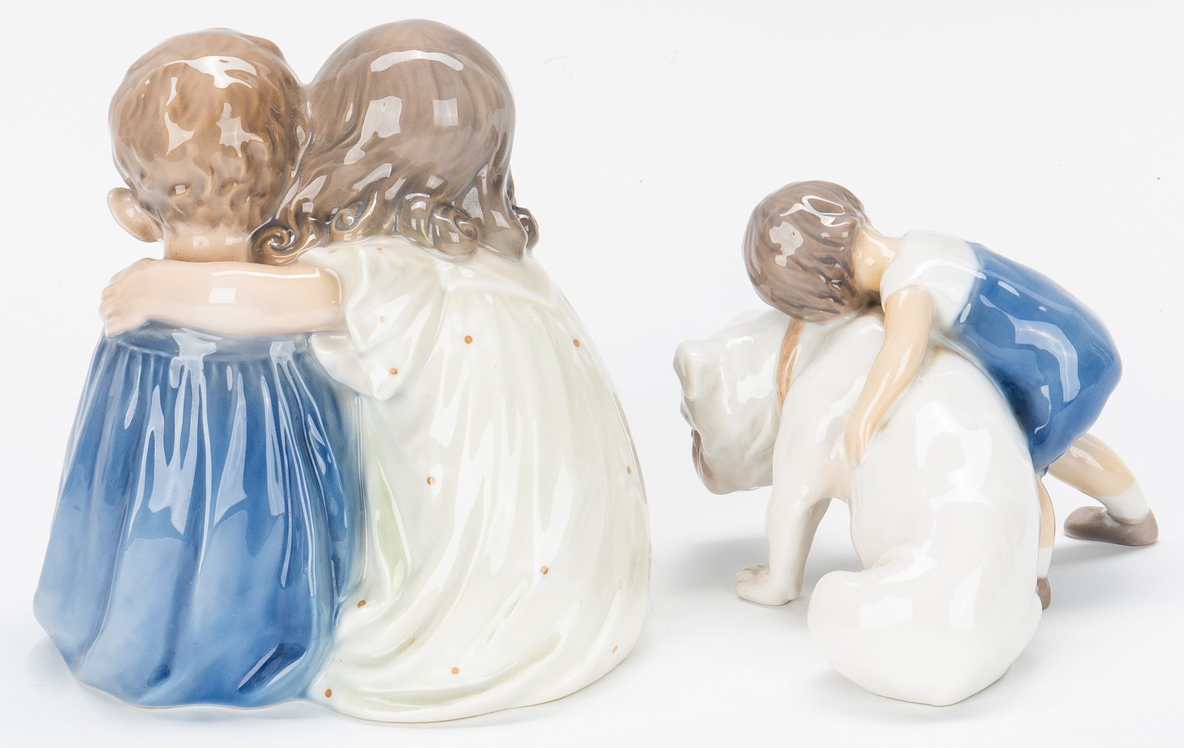 Lot 180: 5 Royal Copenhagen Porcelain Figurines