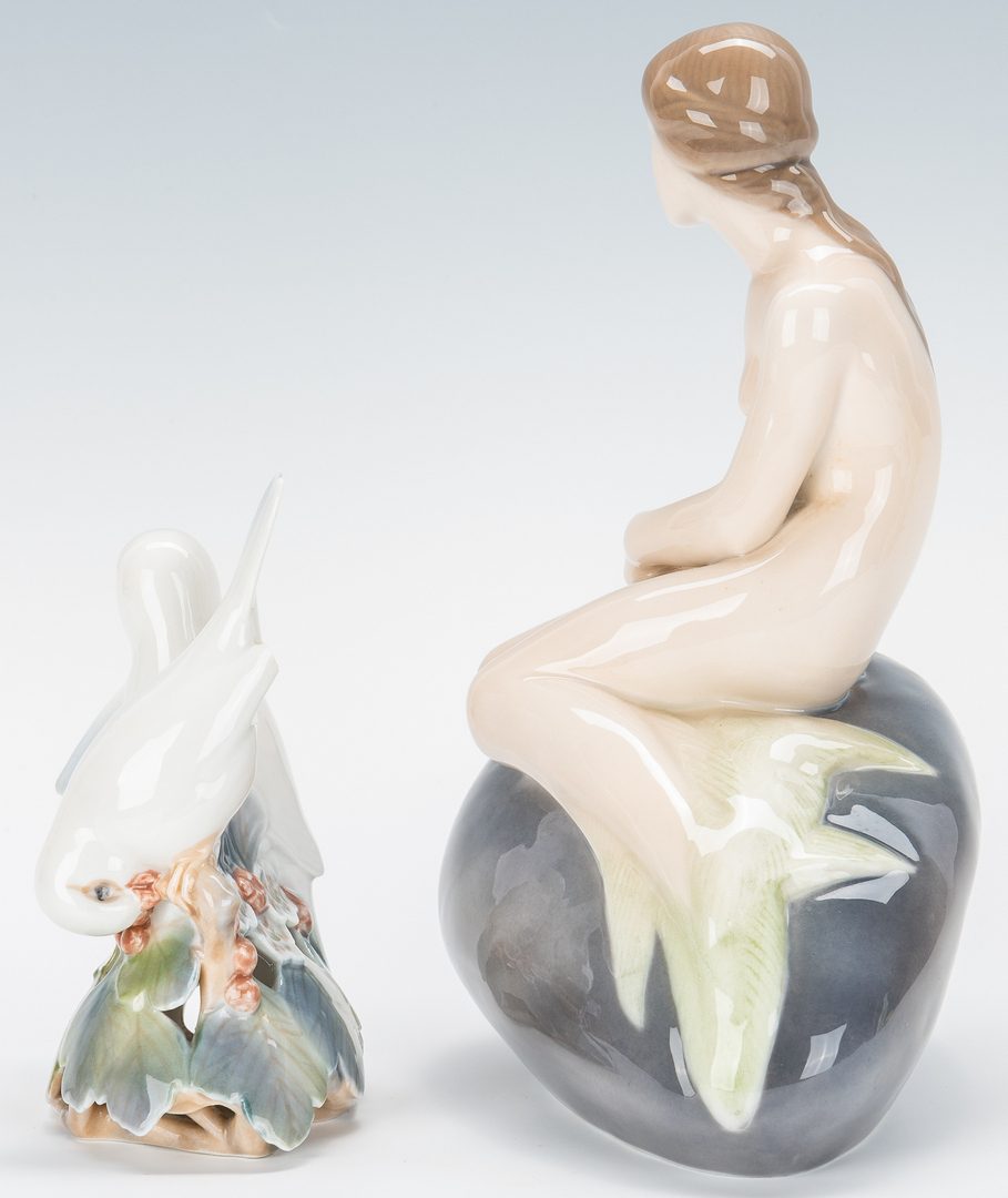 Lot 180: 5 Royal Copenhagen Porcelain Figurines