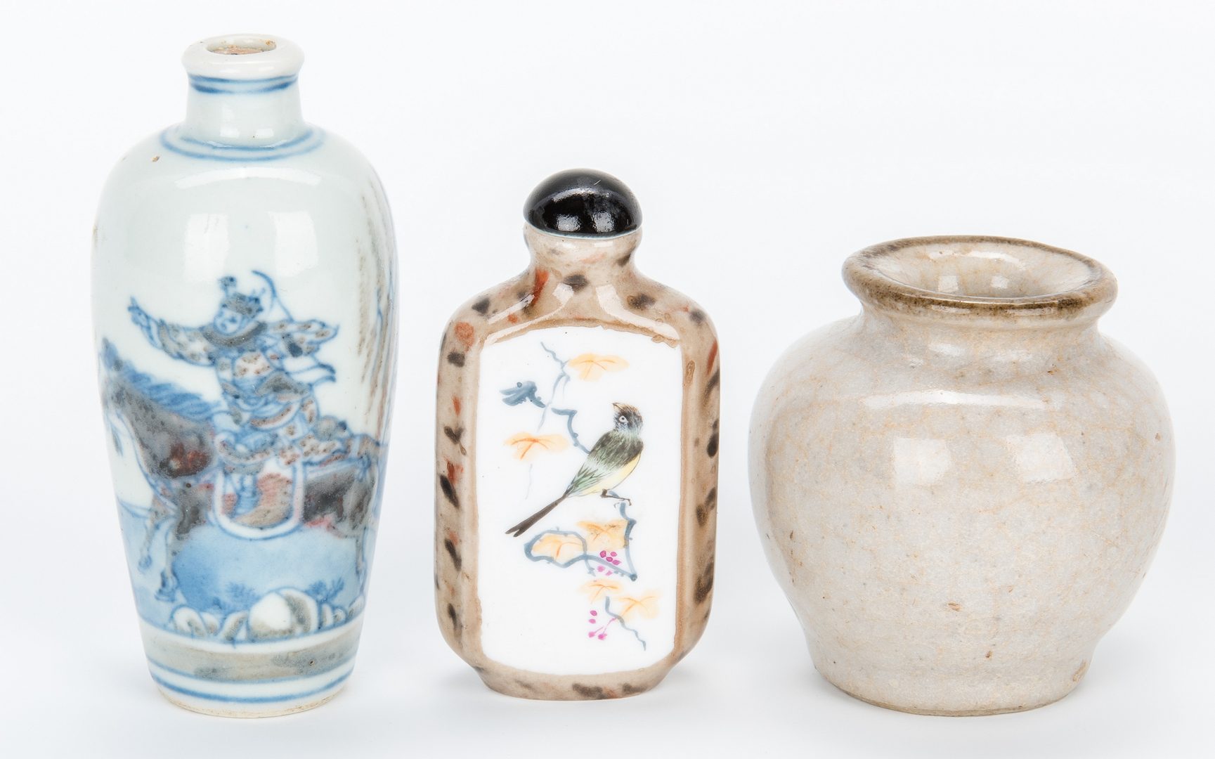 Lot 204: 6 Assorted Asian Ceramic Items