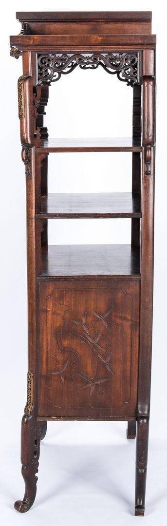 Lot 27: French Chinoiserie Music Cabinet by Gabriel Viardot, Signed
