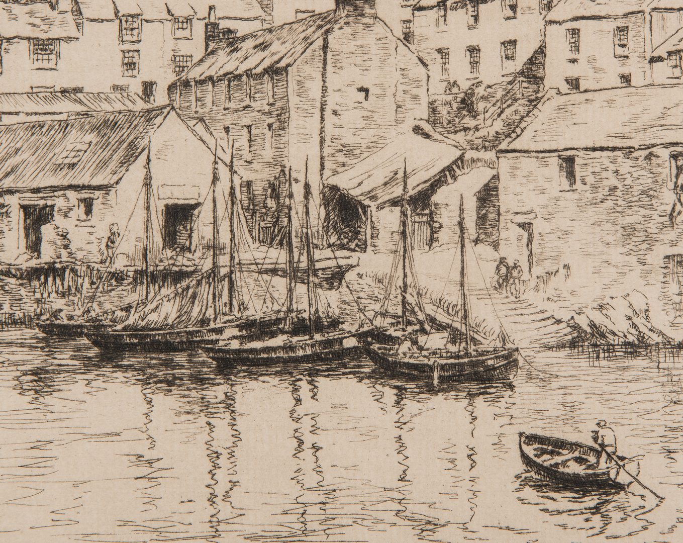 Lot 326: 3 Kerr Eby Etchings, incl. Cornwall Proofs