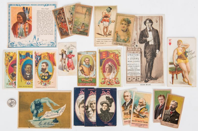 Lot 413: Large Collection of 410 Tobacco Trade Cards