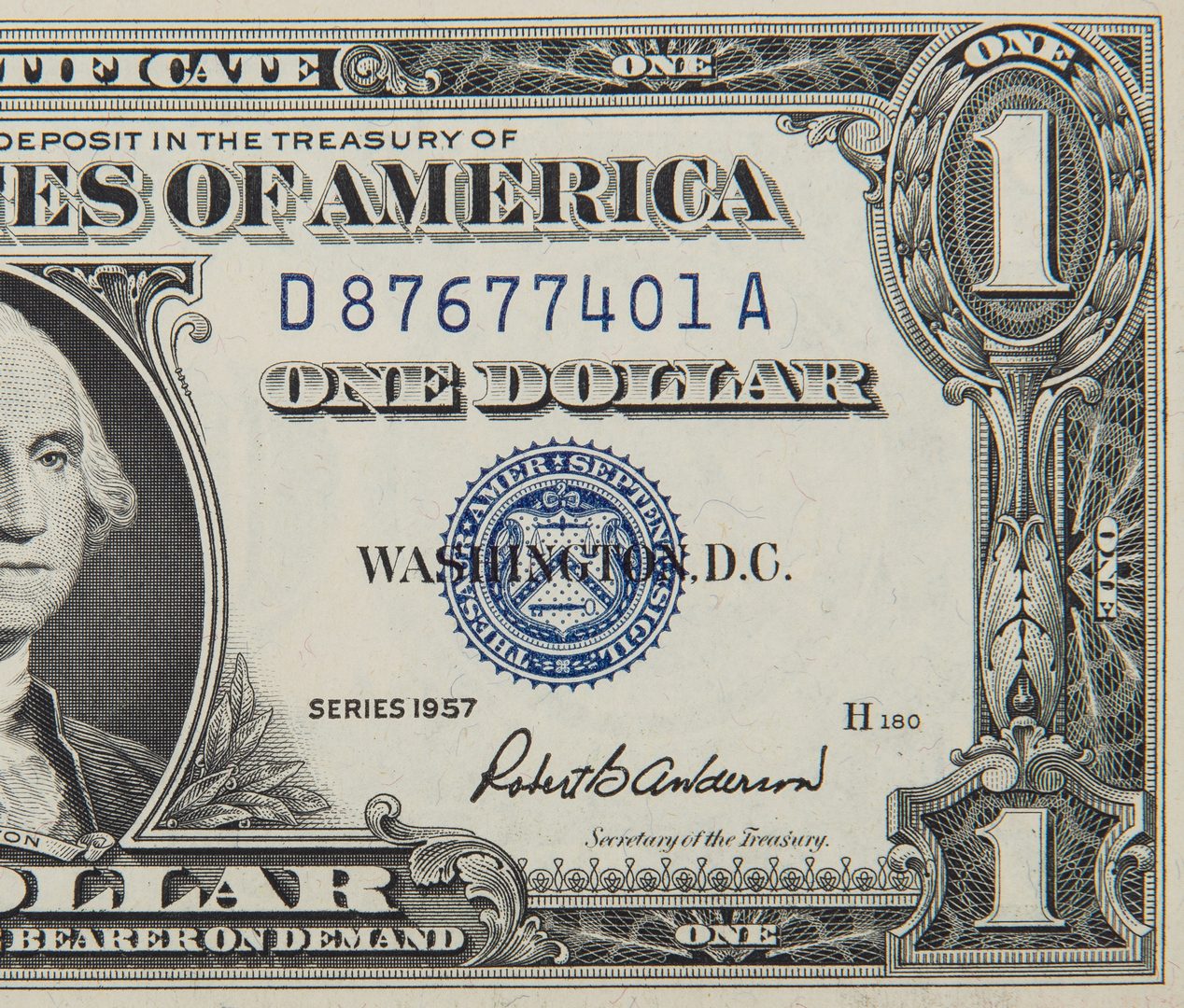 Lot 417: Pack of 100 1957 Silver Certificates