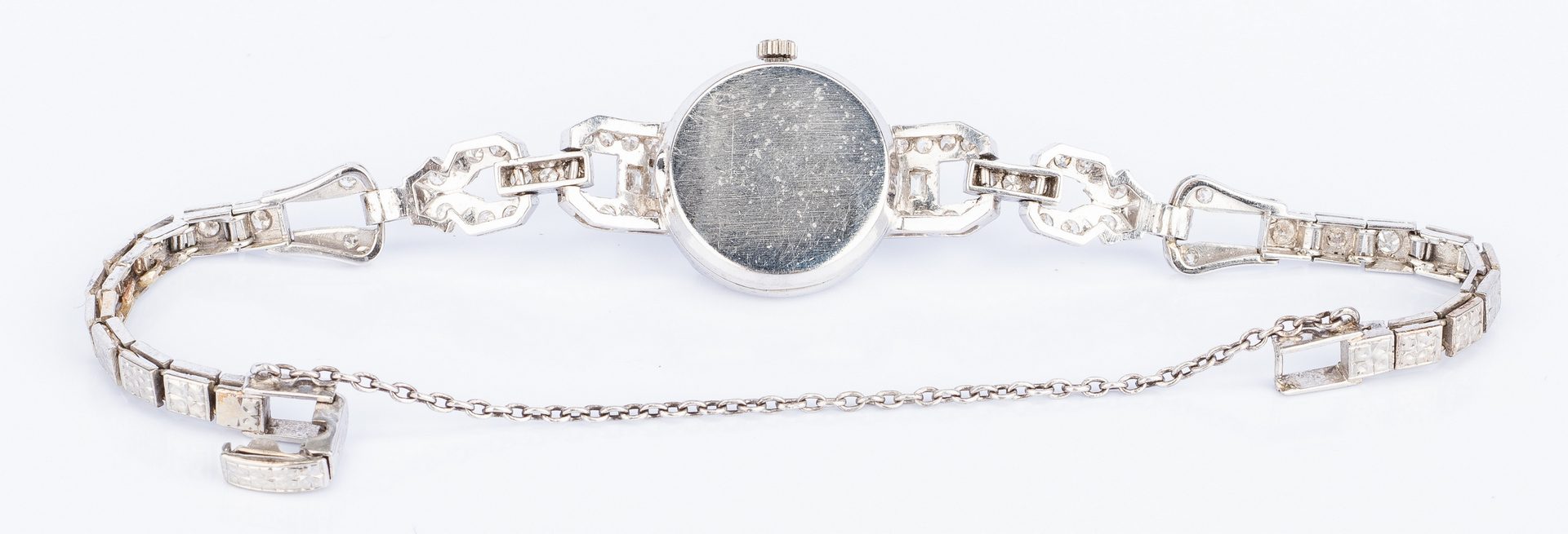 Lot 46: Art Deco Waltham Diamond Watch