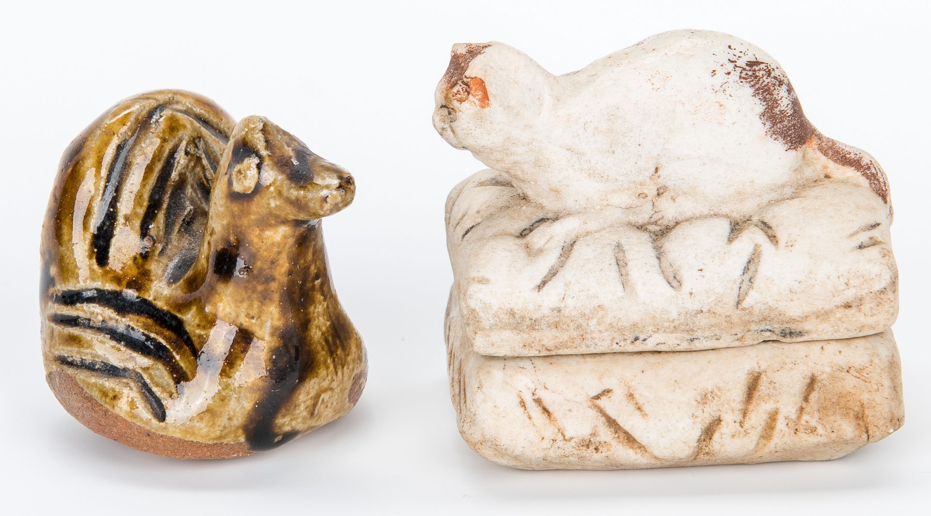 Lot 4: 10 Chinese Items incl. Figural, poss. Song Dynasty