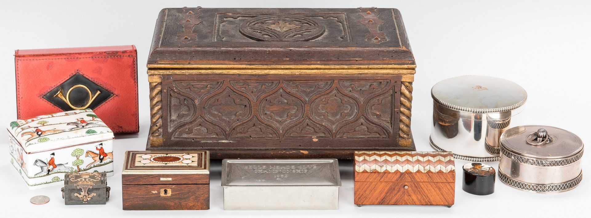 Lot 72: Group of 10 Assorted Decorative Boxes