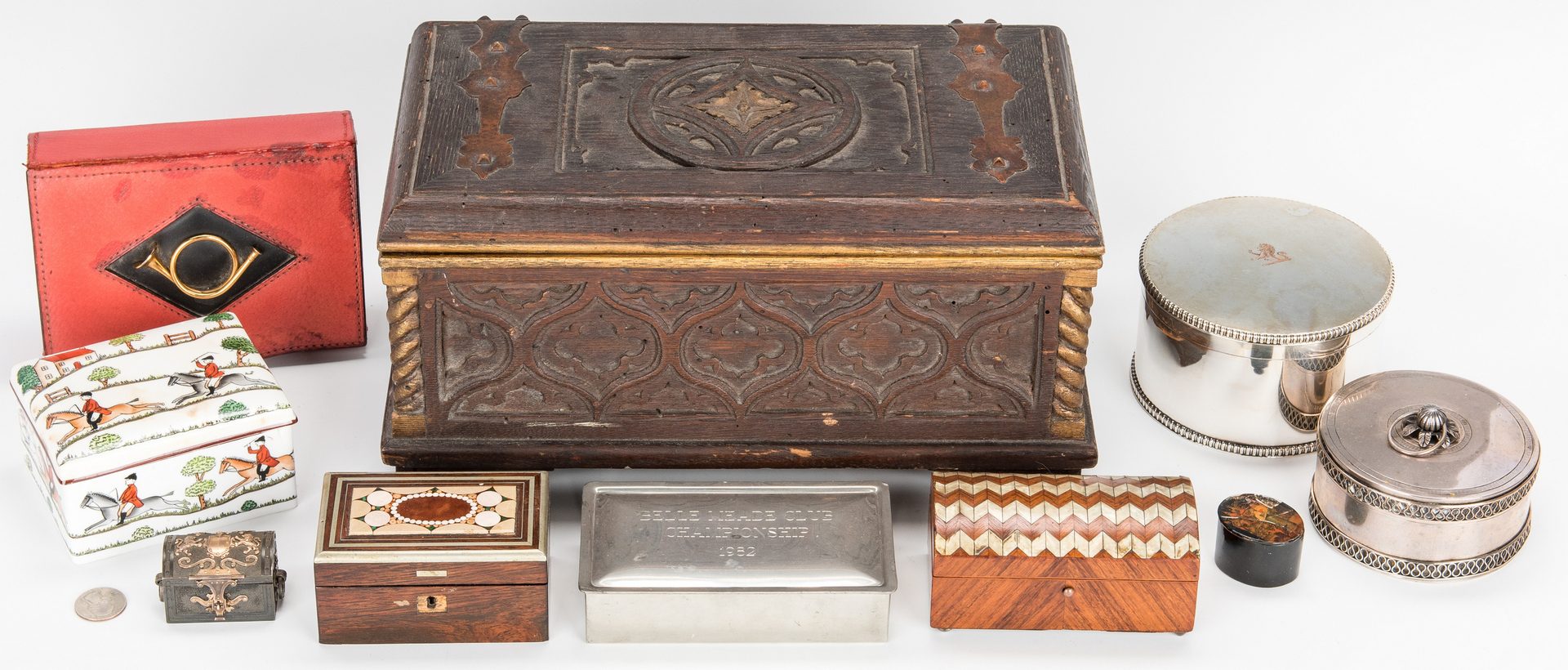 Lot 72: Group of 10 Assorted Decorative Boxes