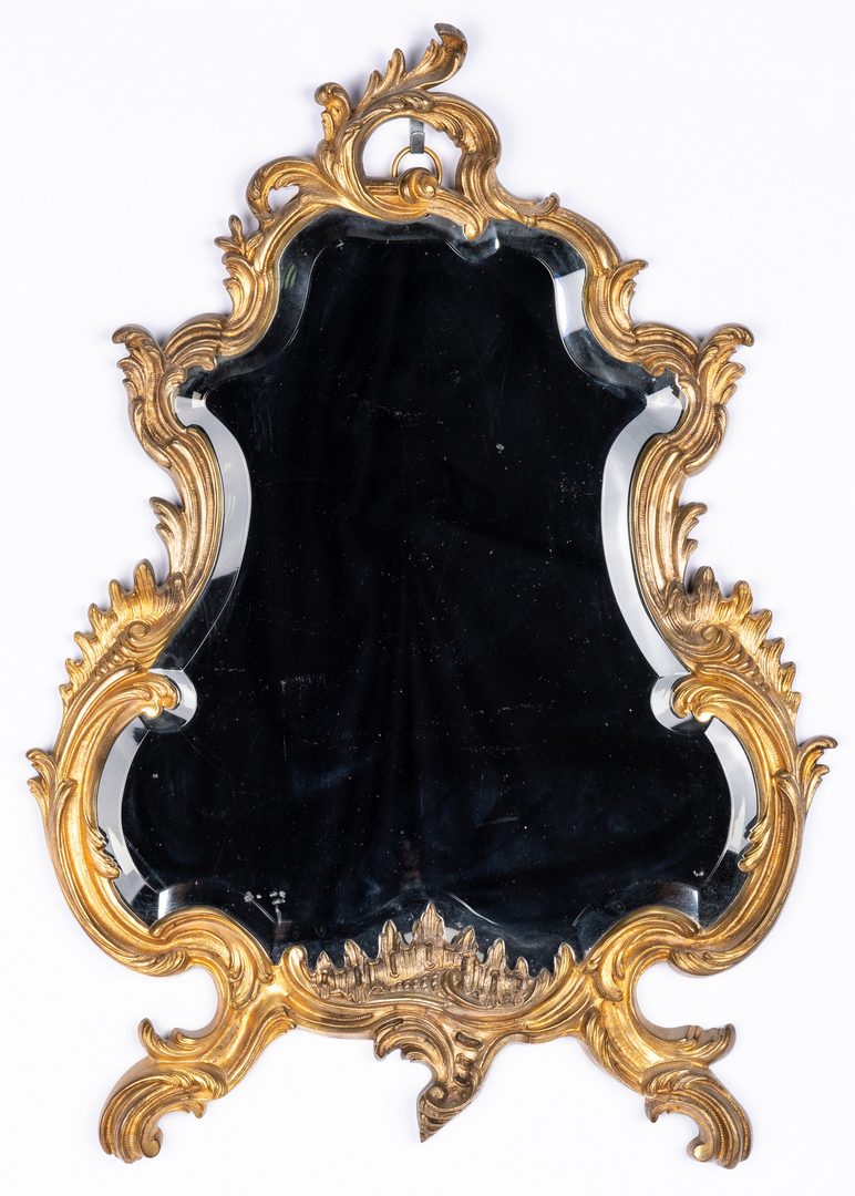 Lot 94: Three Rococo Style Wall Mirrors & 1 Wall Sconce, 4 items | Case Antiques A Place With A Lot Of Mirrors 94