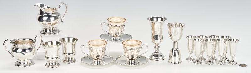 Lot 1035: 20 Sterling Silver Items, incl. Tiffany & Co.